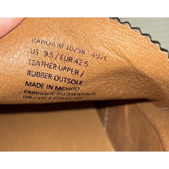 Olukai Pahoa Ankle Chukka Boots Leather Men’s Size 9.5M Black/Brown - Picture 8 of 9